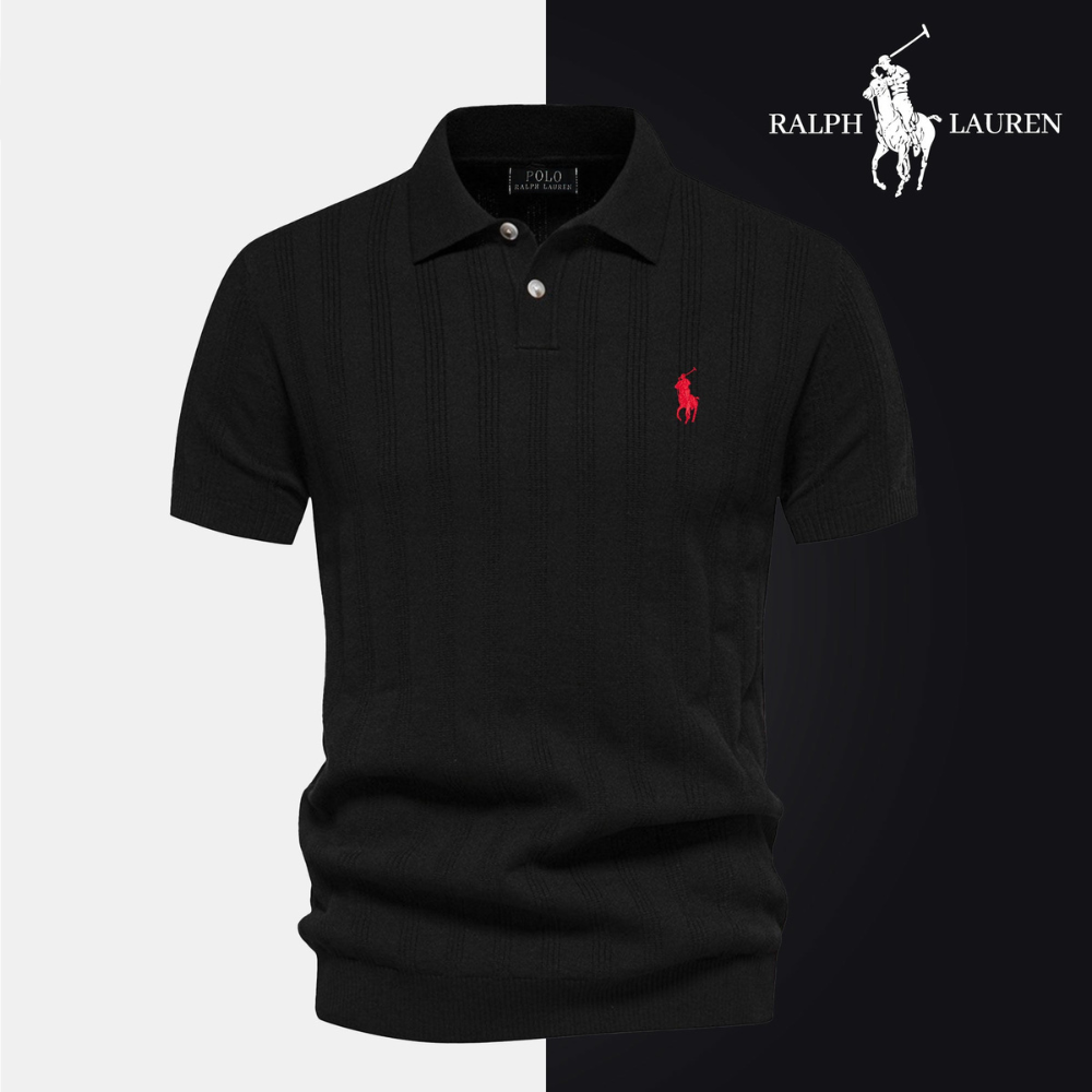 Polo texturé RL pour homme - Stock limité