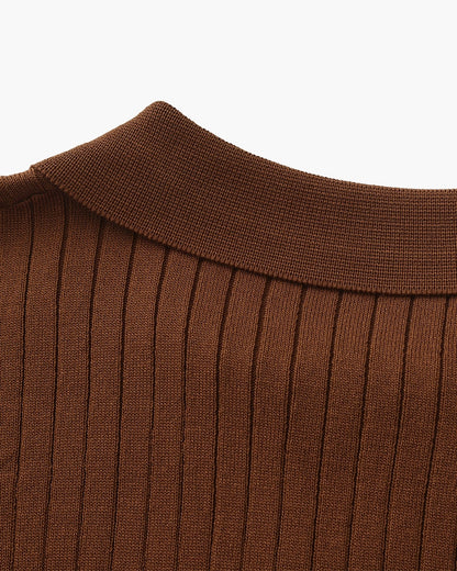 Polo côtelé Premium
