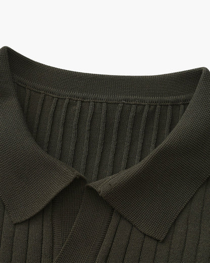 Polo côtelé Premium