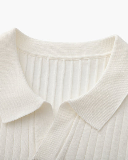 Polo côtelé Premium