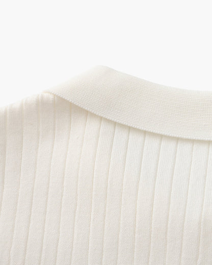 Polo côtelé Premium
