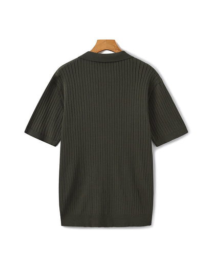 Polo côtelé Premium