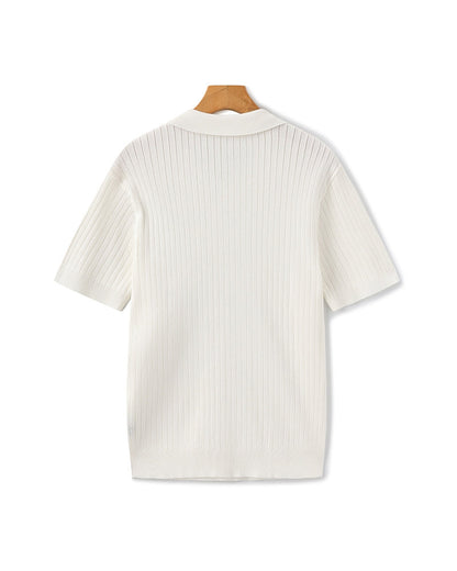 Polo côtelé Premium