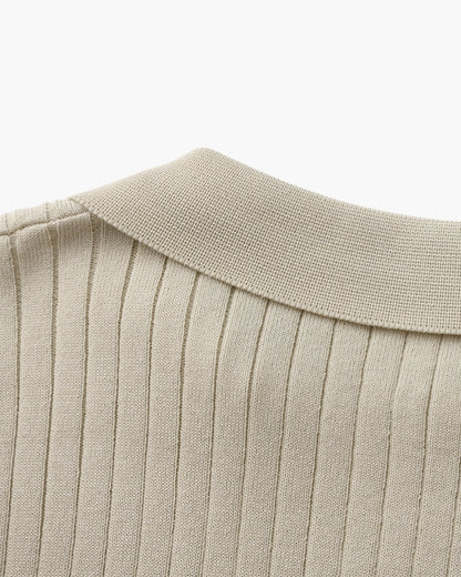 Polo côtelé Premium