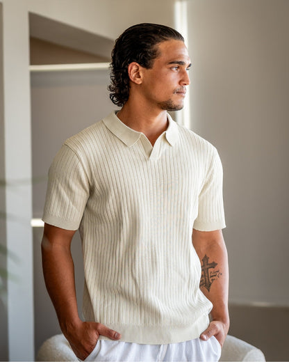 Polo côtelé Premium