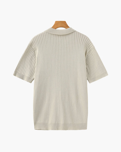 Polo côtelé Premium